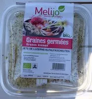 Mängden socker i Graines germées jets de luzerne