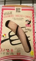 Mängden socker i Veggie Saucisse de campagne Bon Rill