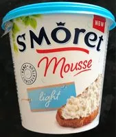 Mängden socker i St Moret Mousse Light