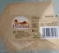 Mängden socker i Westhoek fromage à pâte mi-dure 50+