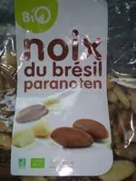 Mängden socker i Noix du Brésil paranoten