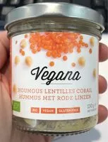 Mängden socker i Houmous lentilles corail