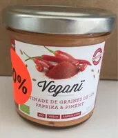 Mängden socker i Tapenade de graines de lin, paprika et piment