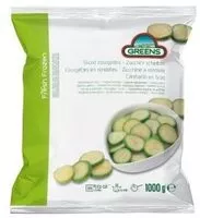 Mängden socker i Courgettes en rondelles surgelées