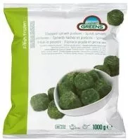 Mängden socker i Epinards surgelés