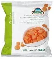 Mängden socker i Carottes en rondelles surgelées