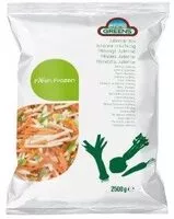 Mängden socker i Mélanges de légumes surgelés