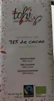 Mängden socker i Chocolat Au Lait Bio