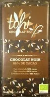 Mängden socker i Chocolat bio 88% cacao