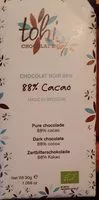 Mängden socker i Chocolat noir 88%