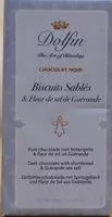 Mängden socker i Chocolat Noir aux Biscuits Sablés & Fleur de Guérande