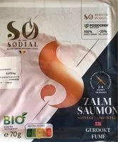 Mängden socker i Saumon fumé Norvège