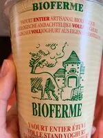 Mängden socker i Yaourt entier artisanal biologique
