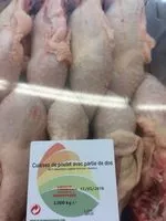 Mängden socker i Cuisse de poulet