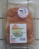 Mängden socker i Aiguillettes de poulet