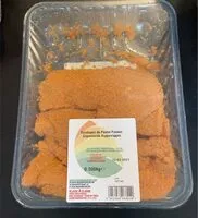 Mängden socker i Escalopes de poulet pané