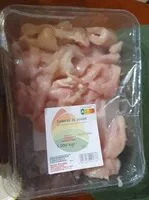 Mängden socker i Émincés de Poulet