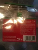 Mängden socker i Frites précuites