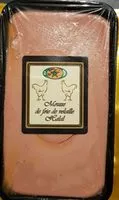 Mängden socker i Mousse de foie de volaille halal