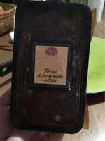 Mängden socker i Terrine de foie volaille halal