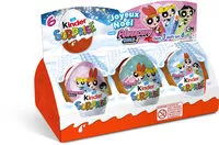 Mängden socker i 6 Kinder Surprise Infinimix