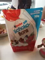 Mängden socker i Schoko bons