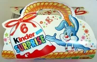 Mängden socker i 6 Kinder Surprise