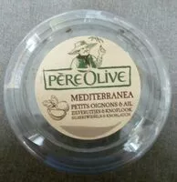Mängden socker i Mediterranea petits oignons et ail - olives vertes