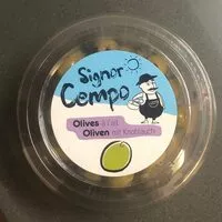 Mängden socker i Olives vertes à l'ail