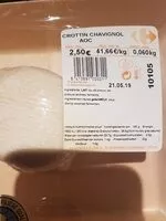 Mängden socker i Crottin chavignol