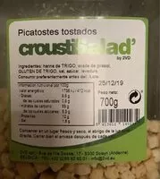 Mängden socker i Picatostes tostados CroustiSalad