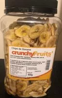 Mängden socker i chips de banane Crunchyfruits'
