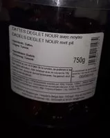 Mängden socker i Dattes deglet nour