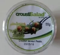 Mängden socker i Crouton saveur pesto