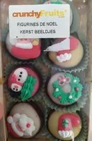 Mängden socker i Pâte d'amande Figurine de Noël
