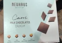 Mängden socker i Milk chocolates crunchy