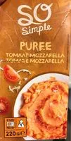 Mängden socker i Puree tomate mozarella