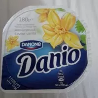 Mängden socker i Danio saveur vanille smaak