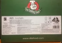 Mängden socker i Conchiglie