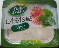 Mängden socker i Come a Casa Lasagne Verde