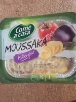 Mängden socker i Moussaka