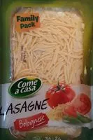Mängden socker i Lasagnes