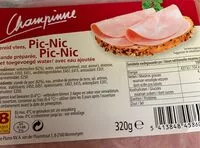 Mängden socker i Champinne jambon