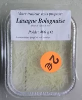 Mängden socker i Lasagne bolognaise