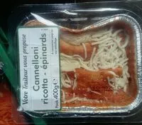 Mängden socker i Cannelloni ricotta épinards