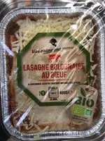 Mängden socker i Bio lasagne bolognaise