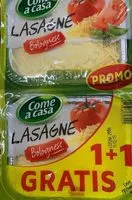 Mängden socker i Lasagne bolognese