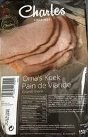 Mängden socker i Pain de viande