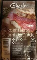 Mängden socker i Salami de dinde '