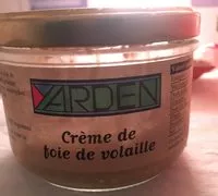 Mängden socker i Yarden Creme De Foie Vollaile 180G